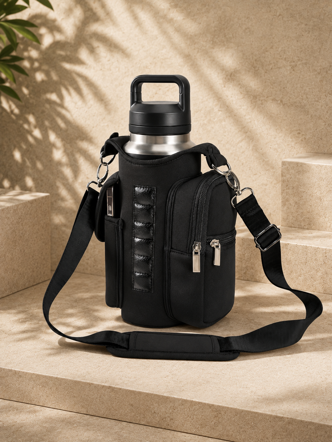 BOLSO MAGNÉTICO PORTABOTELLA PARA GIMNASIO