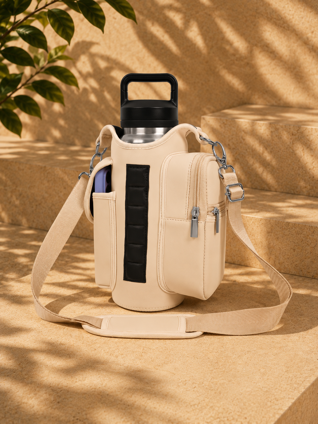 BOLSO MAGNÉTICO PORTABOTELLA PARA GIMNASIO