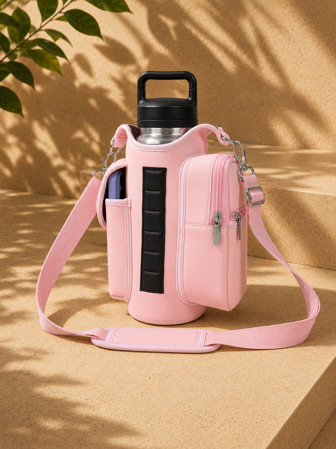 BOLSO MAGNÉTICO PORTABOTELLA PARA GIMNASIO