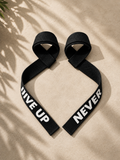 STRAPS DE LEVANTAMIENTO NEVER GIVE UP